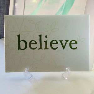 Believe Hardcover Gift Book 💚
